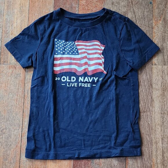 Old Navy 2015 American Flag T-Shirt Size XS - Picture 1 of 10